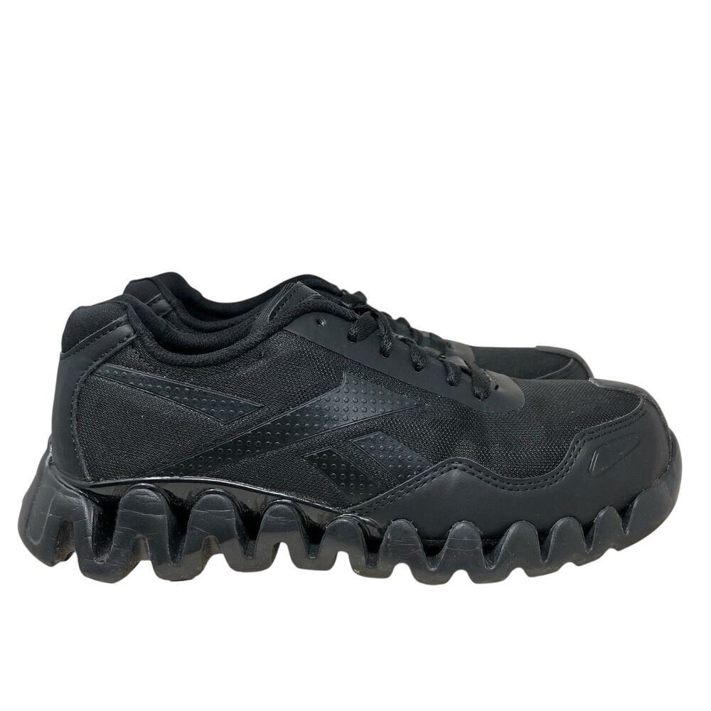 Reebok Sneakers Mens 5.5 M‎ Black Work Zig Pulse Composite Toe Work Shoes RB3019